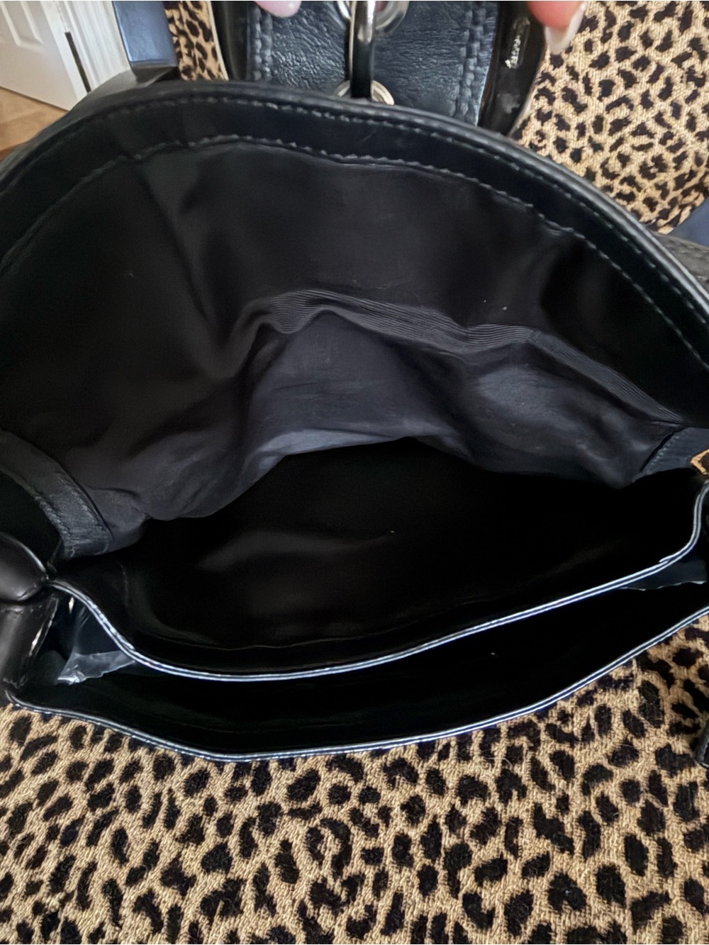 Y2K Coach Black Leather Soho Shoulder Bag - Picture 6 of 10